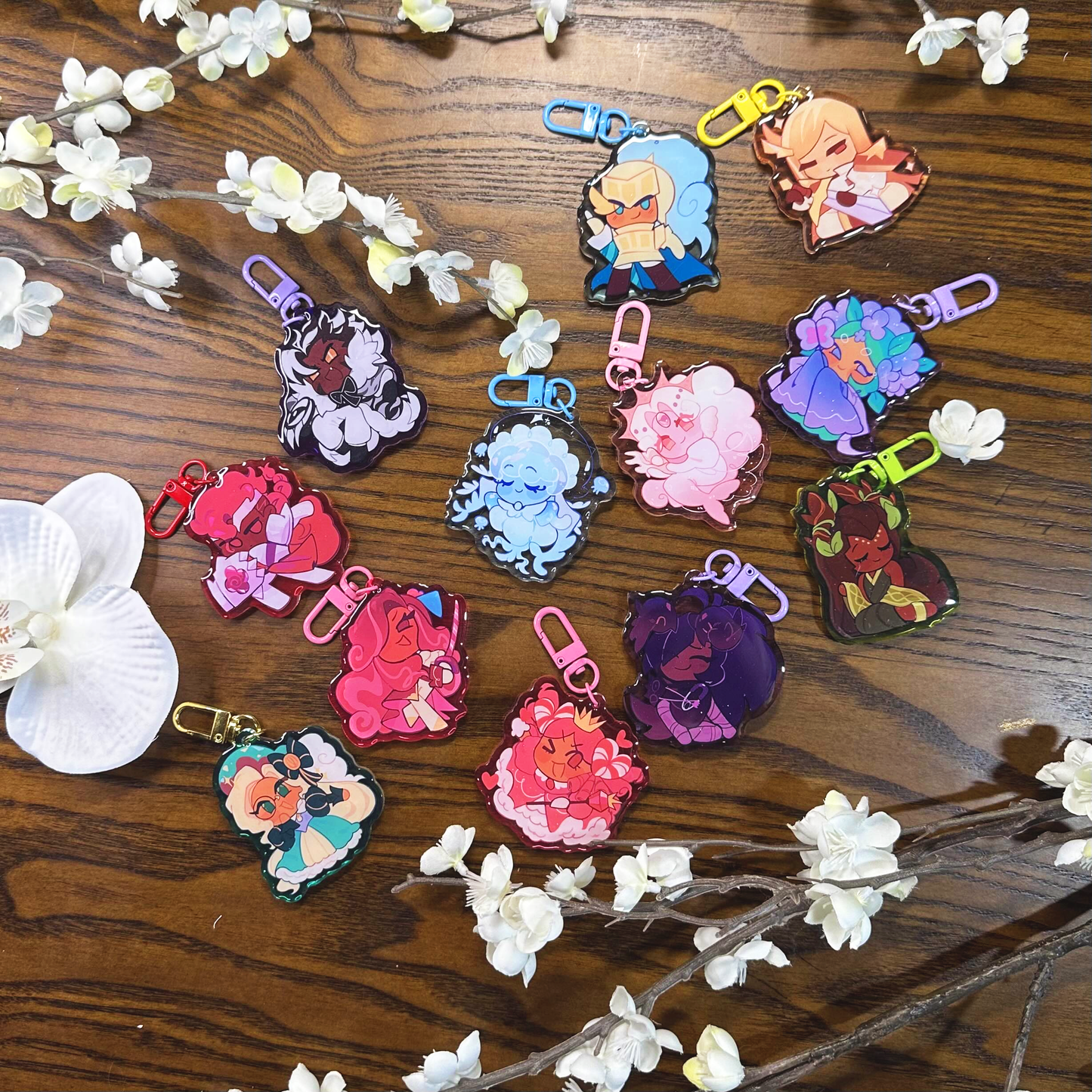 [PREORDER] Cookie Acrylic Charms V3