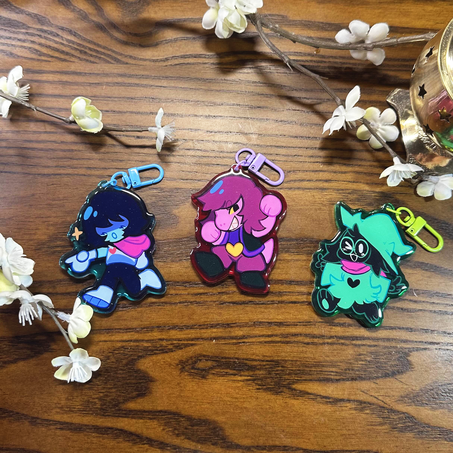 [PREORDER] Deltarune Acrylic Charms