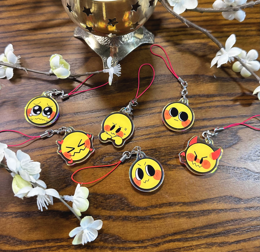 Nice Emoji Phone Charms