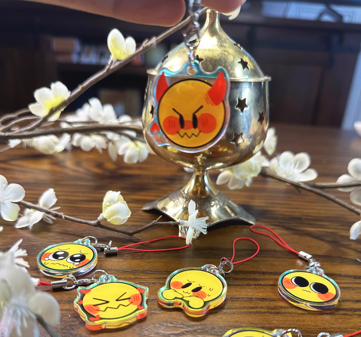 Nice Emoji Phone Charms