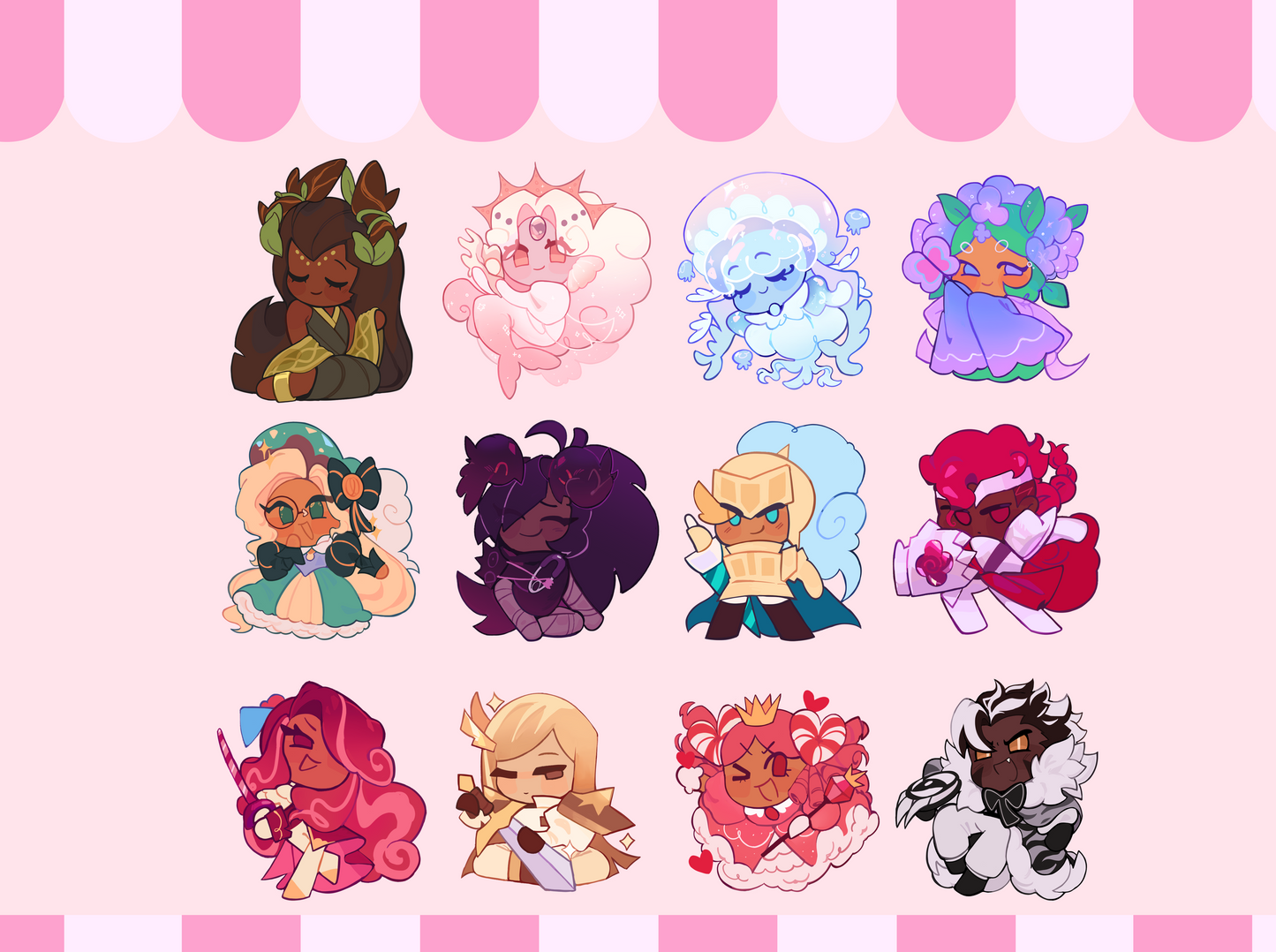 [PREORDER] Cookie Acrylic Charms V3