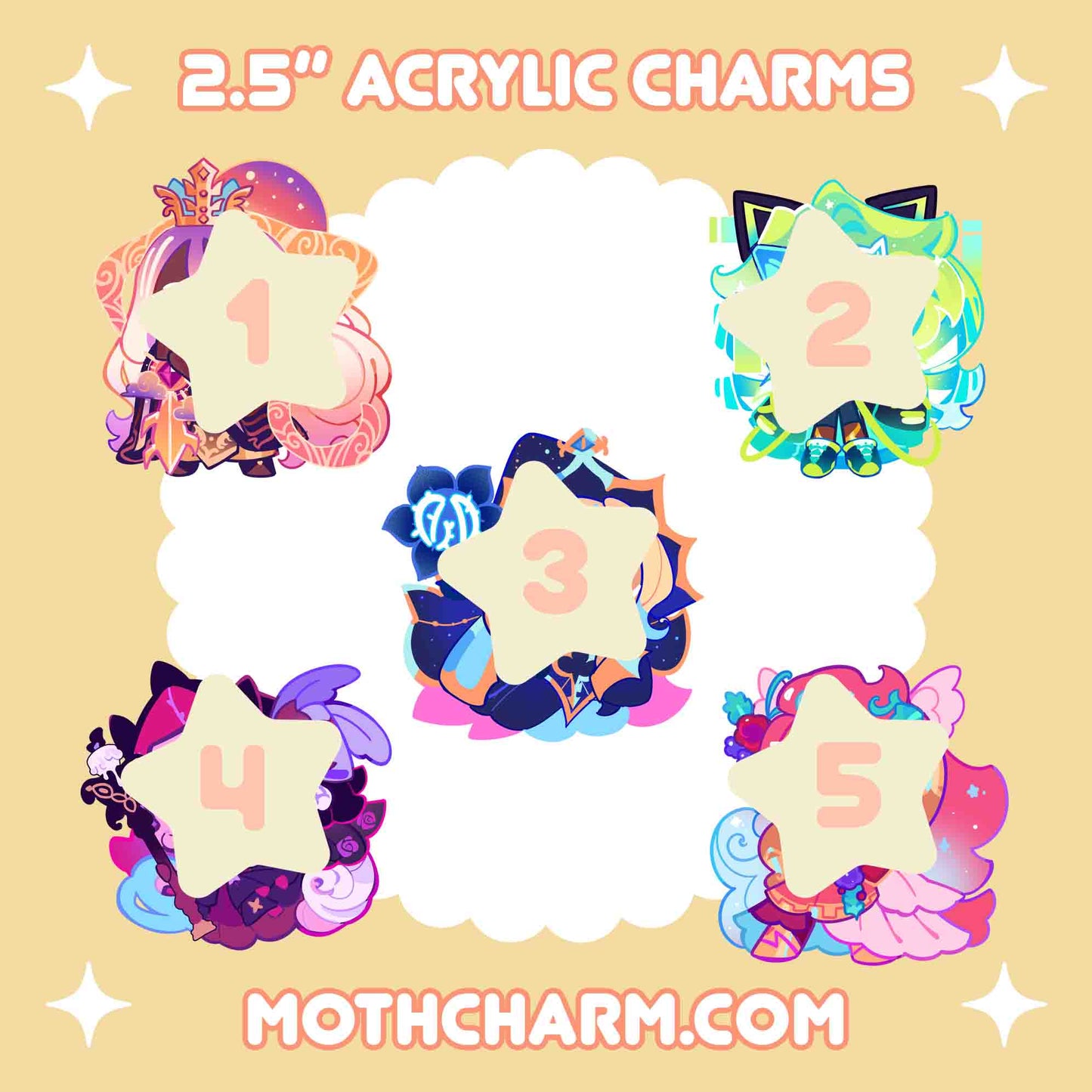 [PREORDER] Ancient Costume Charms