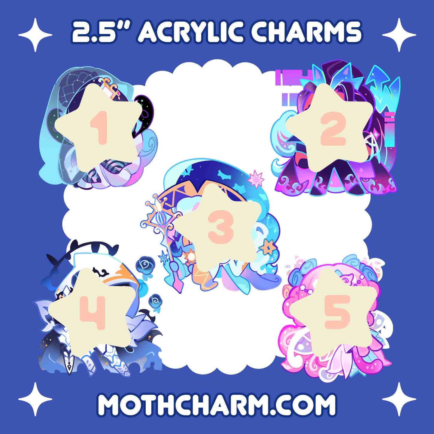 [PREORDER] Beast Costume Charms