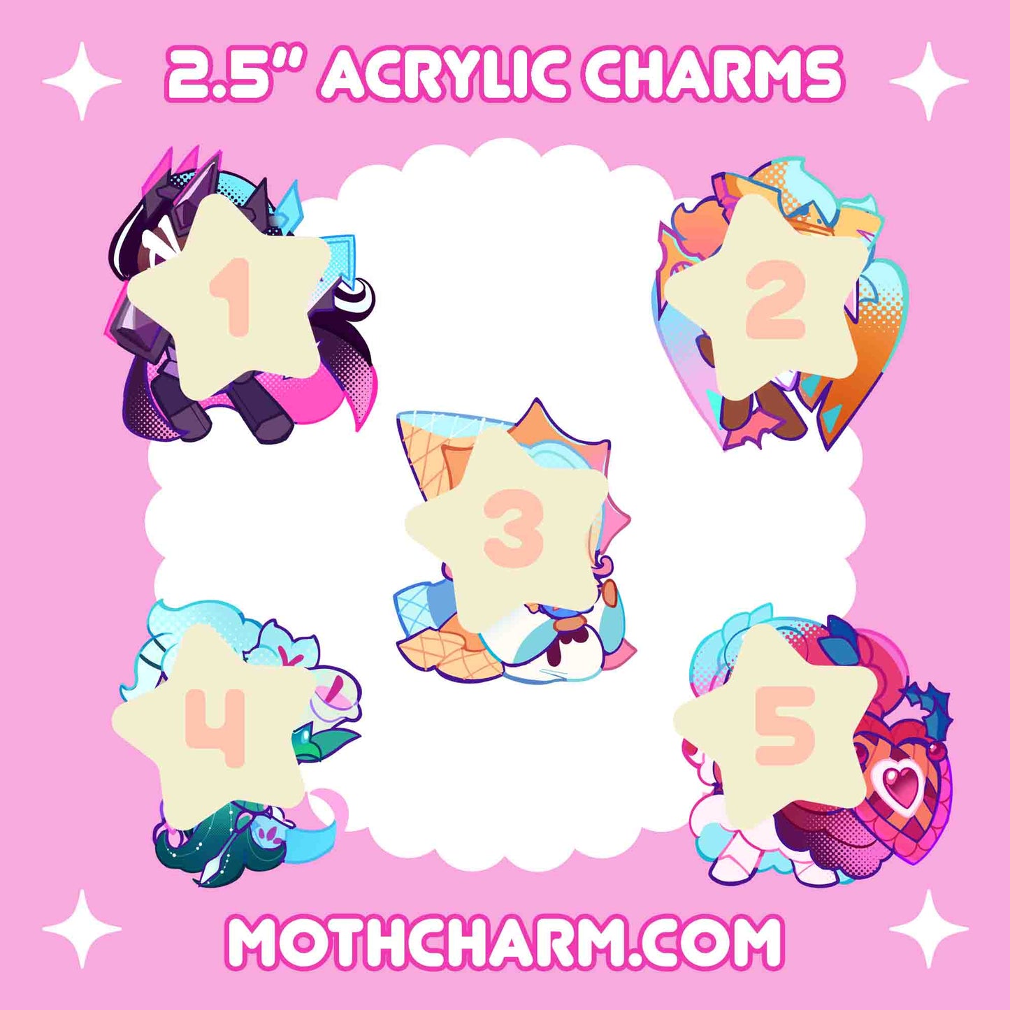 [PREORDER] Ancient Acrylic Charms
