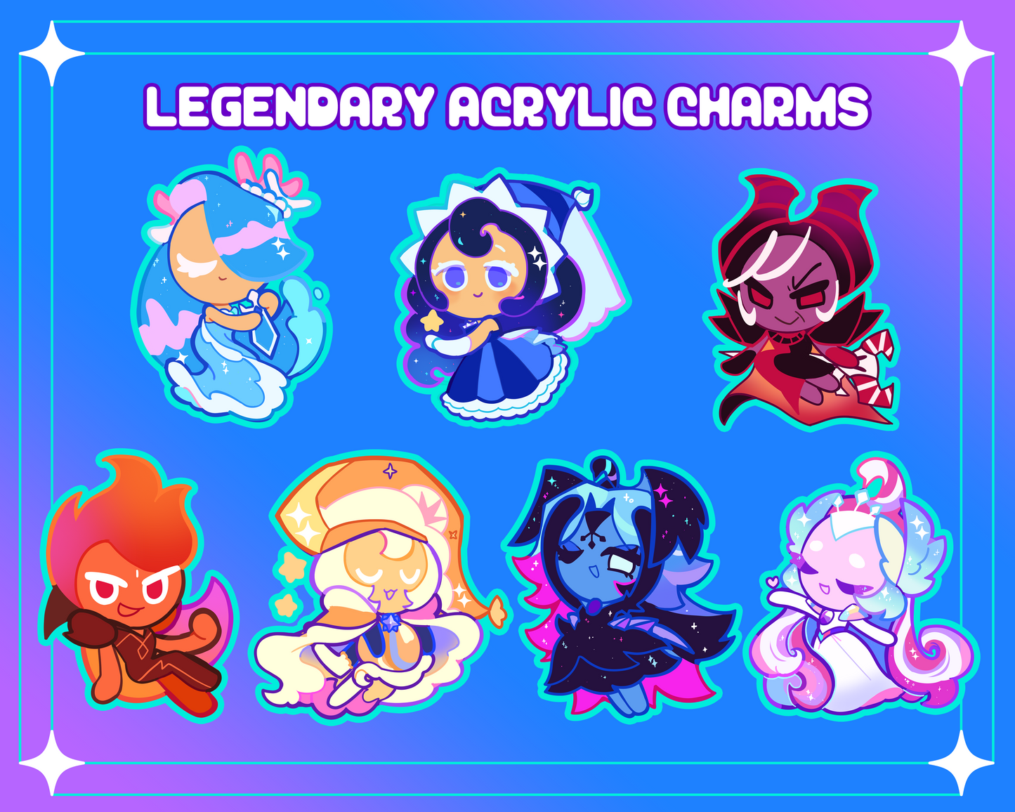 [PREORDER] Legendary Acrylic Charms