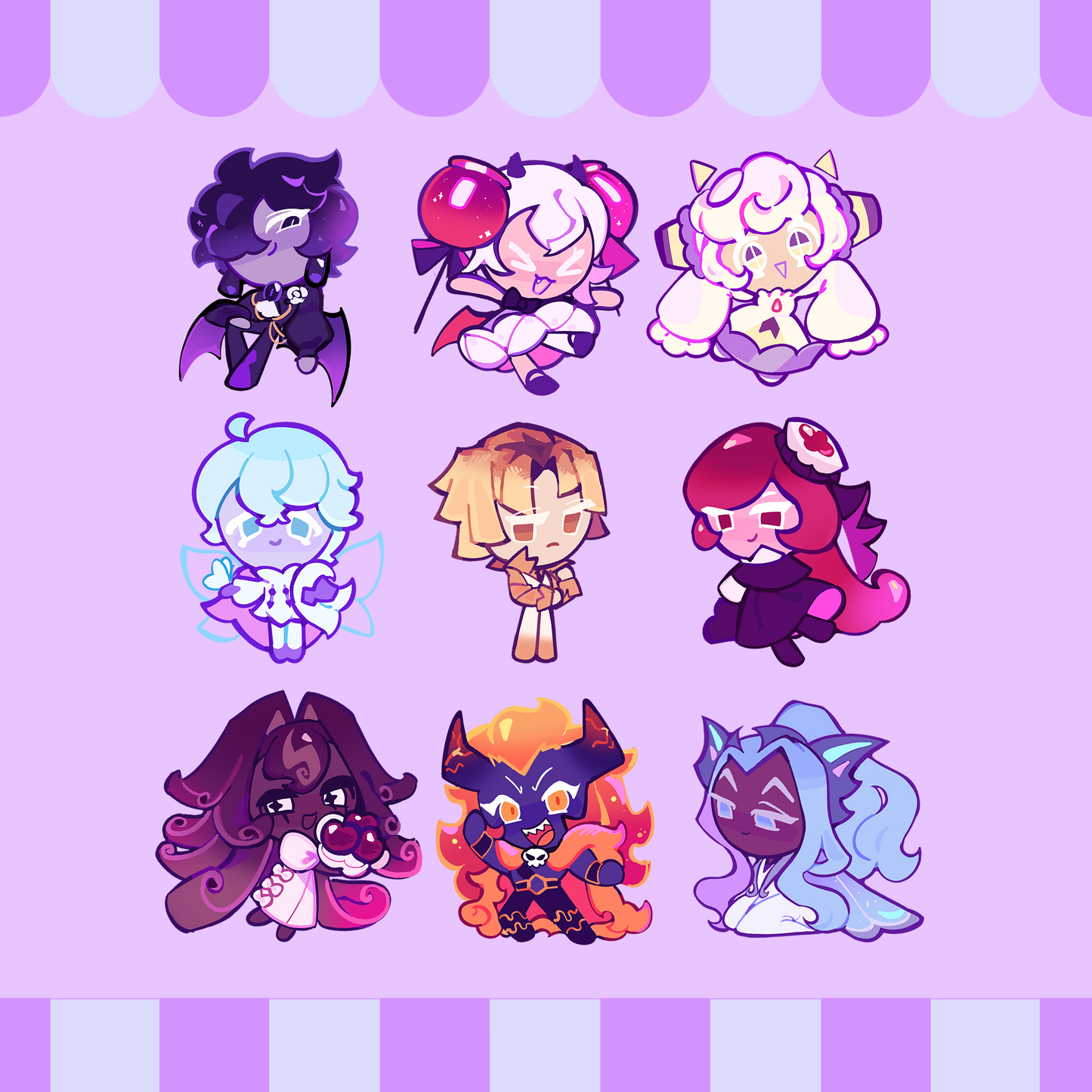 [PREORDER] Cookie Acrylic Charms V5