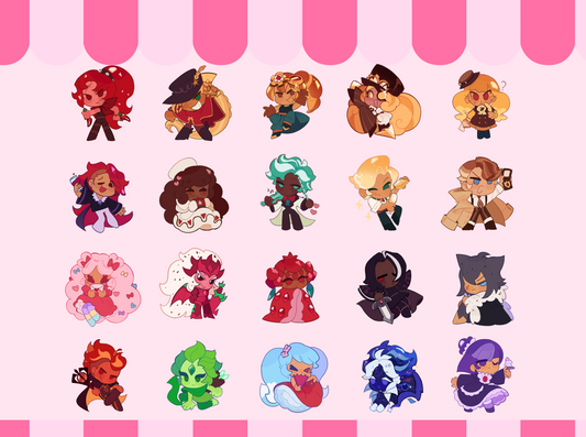 [PREORDER] Cookie Acrylic Charms V4