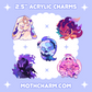 [PREORDER] Beast Acrylic Charms