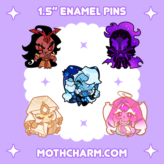 [PREORDER] Beast Enamel Pins