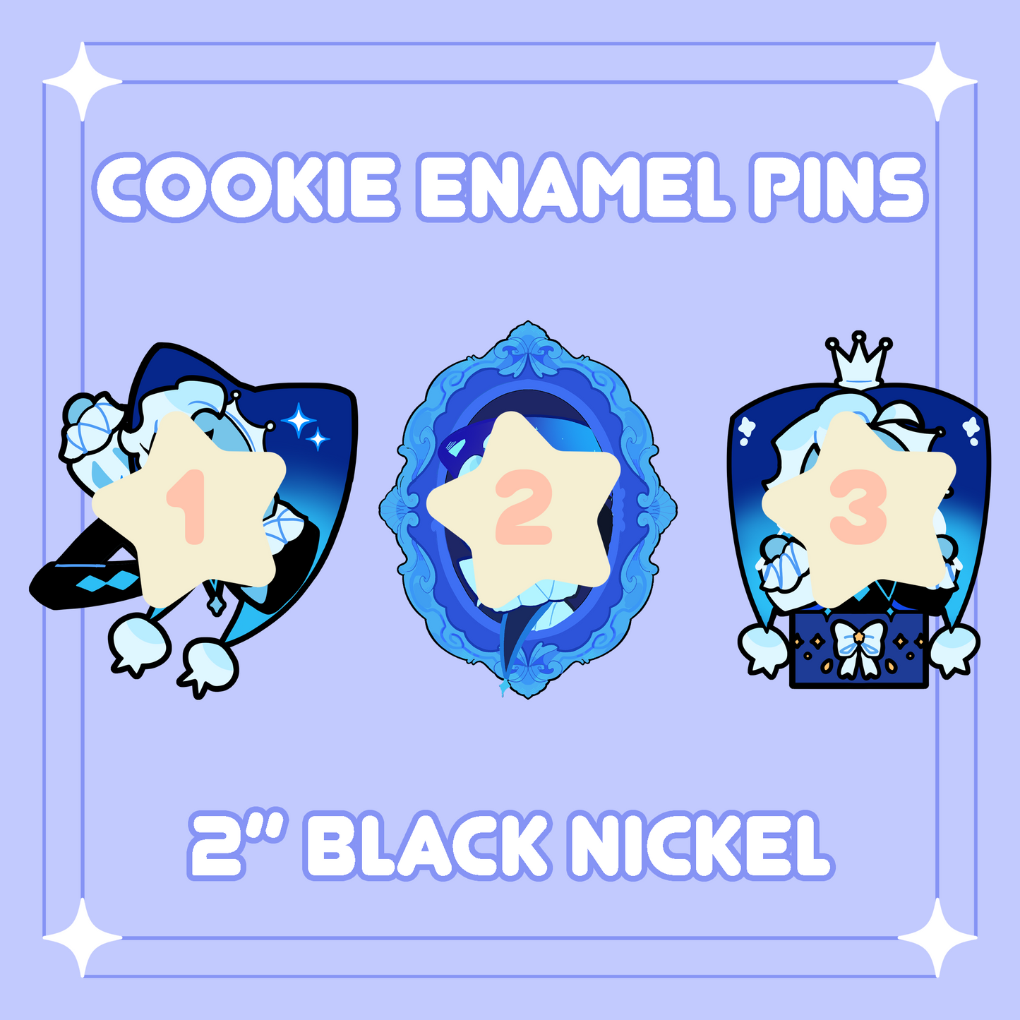 [PREORDER] Shadow Milk Enamel Pins