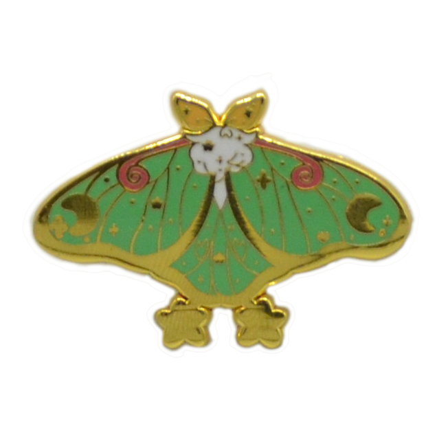 Luna Moth Pin