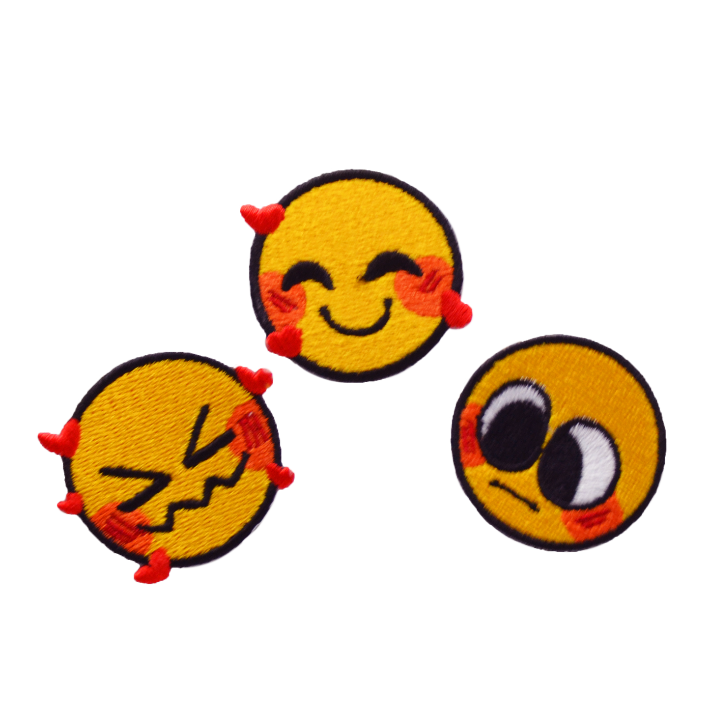 Set of Nice Emoji Patches