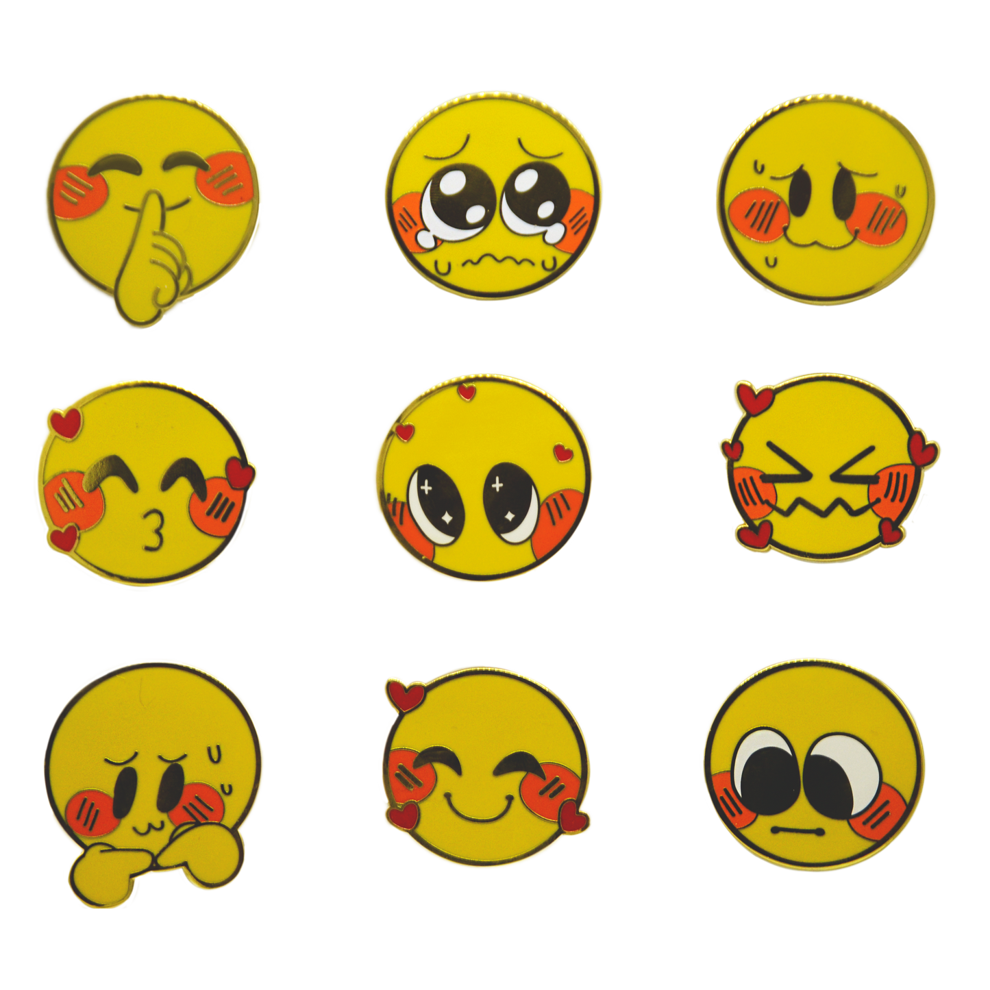 [PREORDER] Nice Emoji Pins