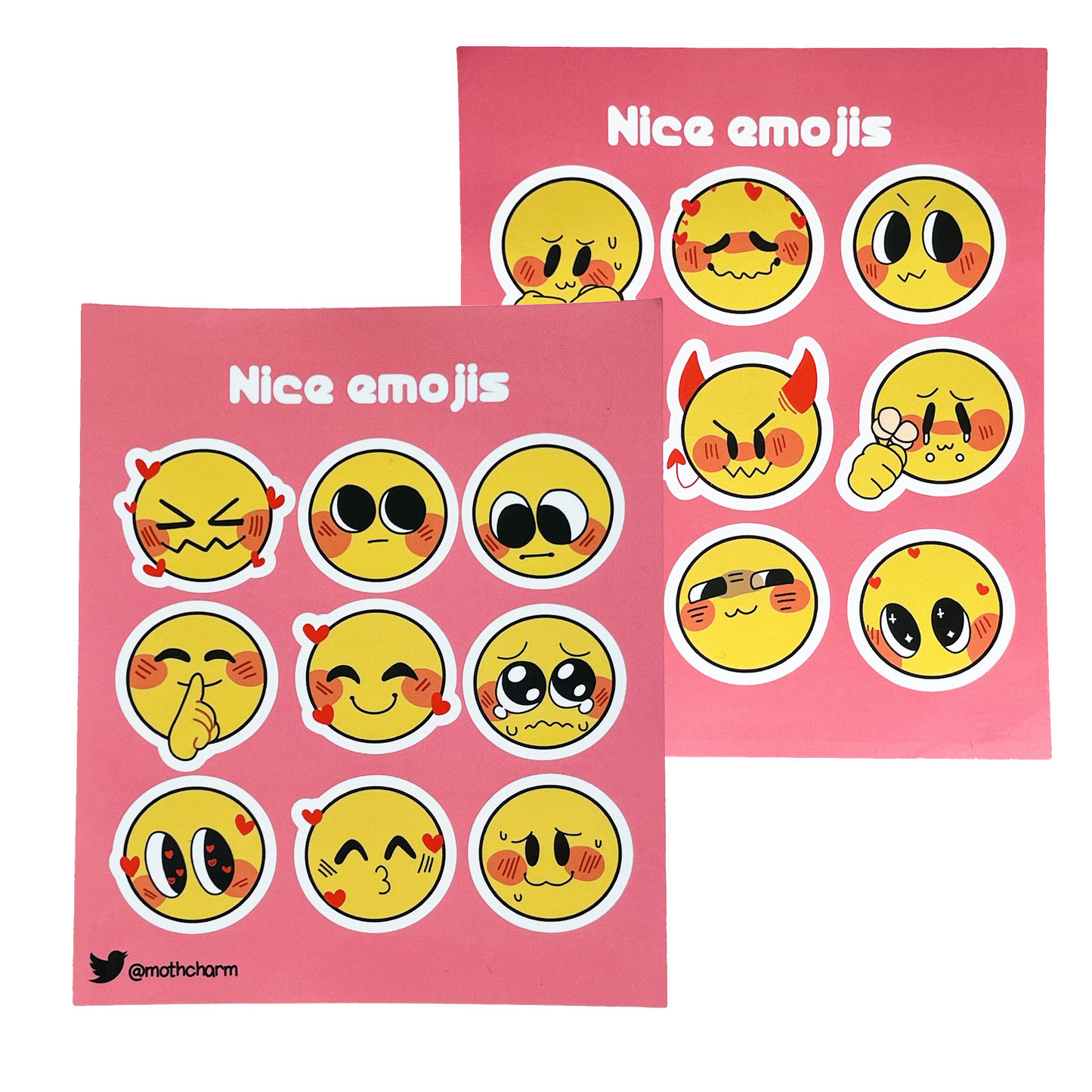 Nice Emoji Sticker Sheet